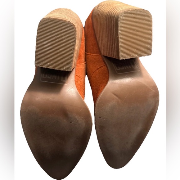 Dingo Women's Suede Heeled Boots - Brown - Picture 7 of 11